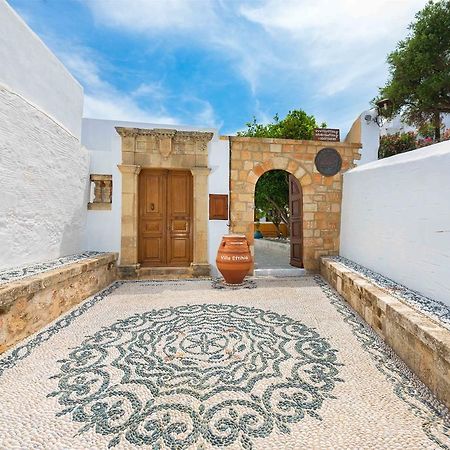 Villa Eftihia In Lindos Dış mekan fotoğraf