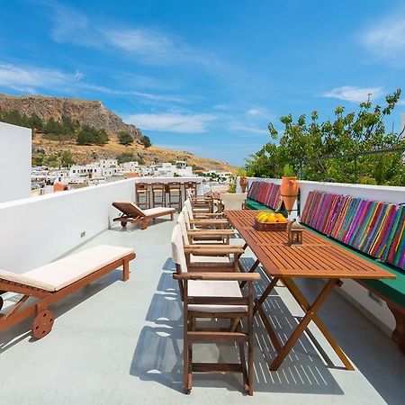 Villa Eftihia In Lindos Dış mekan fotoğraf