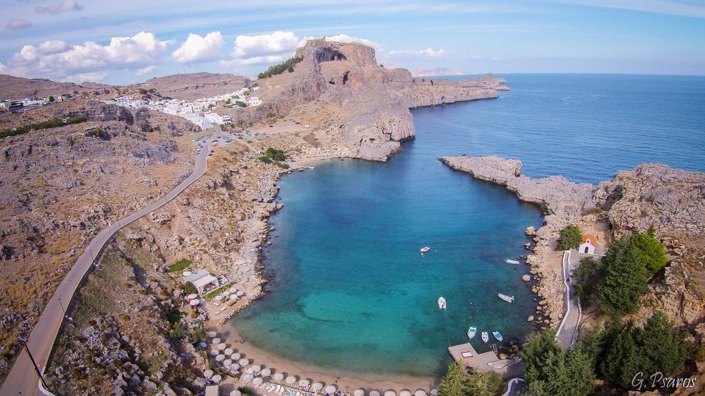 Villa Eftihia In Lindos Dış mekan fotoğraf