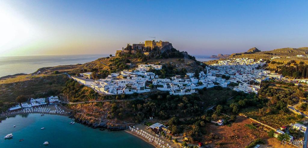 Villa Eftihia In Lindos Dış mekan fotoğraf