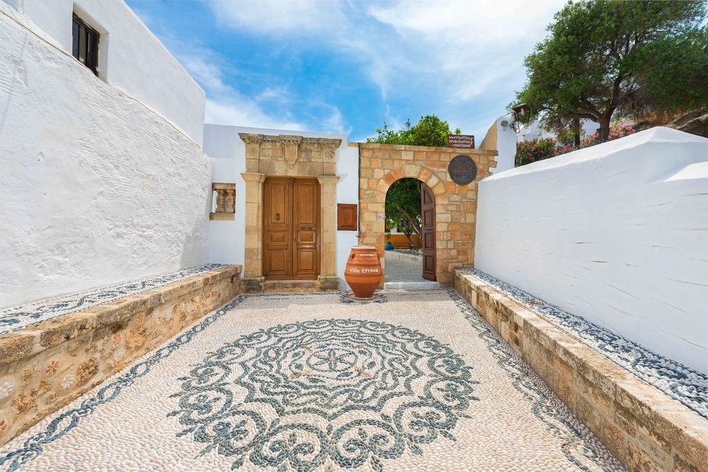 Villa Eftihia In Lindos Dış mekan fotoğraf