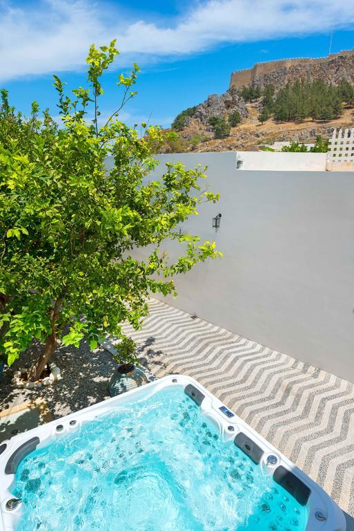 Villa Eftihia In Lindos Dış mekan fotoğraf