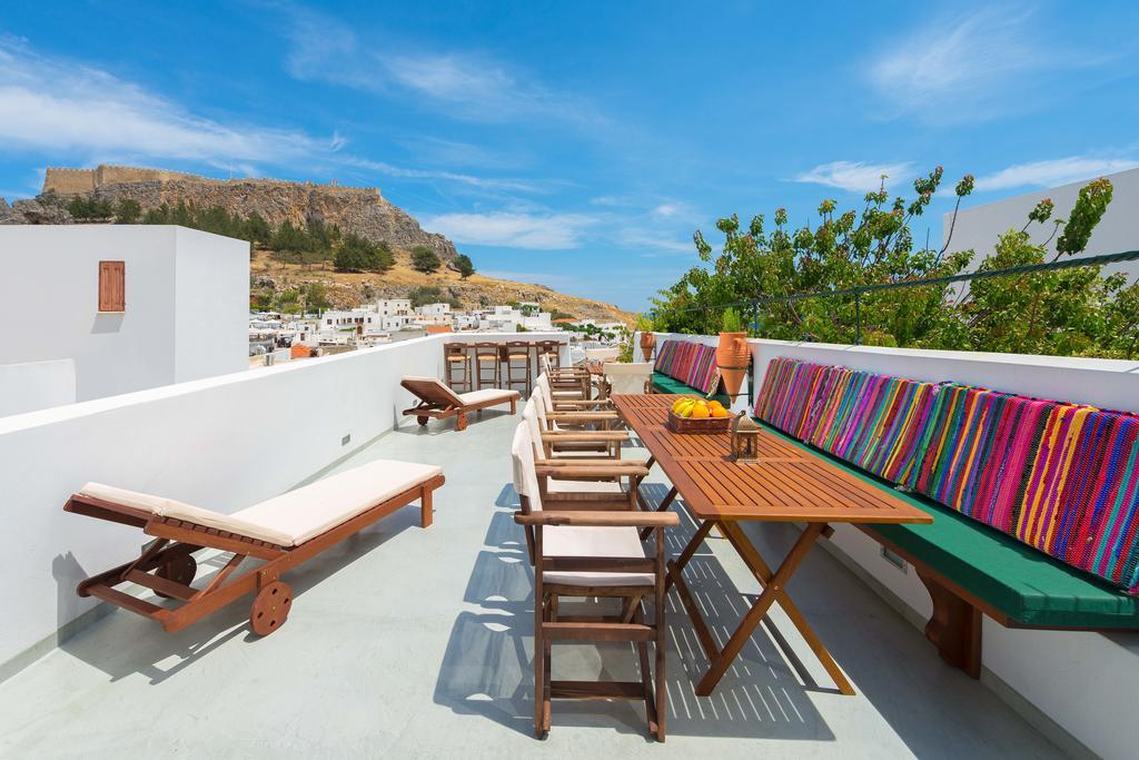 Villa Eftihia In Lindos Dış mekan fotoğraf